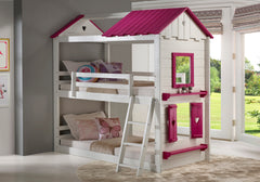 Twin/ Twin House Bunkbed