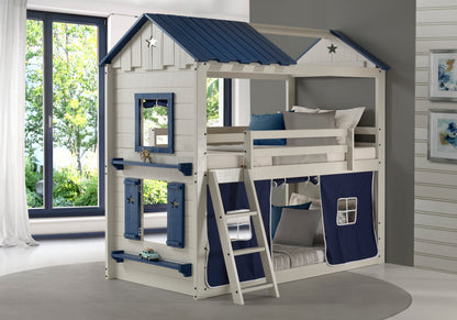 Twin/ Twin House Bunkbed