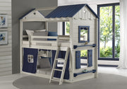 Twin/ Twin House Bunkbed