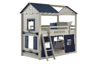 Twin/ Twin House Bunkbed