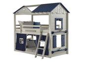 Twin/ Twin House Bunkbed