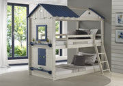 Twin/ Twin House Bunkbed