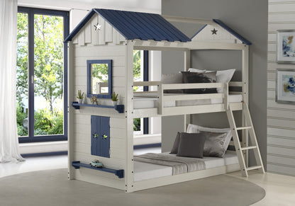 Twin/ Twin House Bunkbed