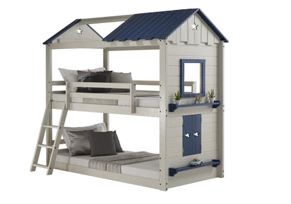 Twin/ Twin House Bunkbed