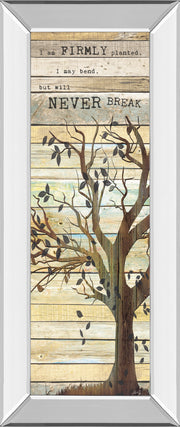 Mirrored Frame I Am Firmly Planted By Marla Rae