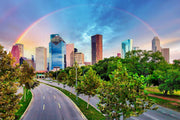 ''Houston Pot of Gold'' Tempered Glass