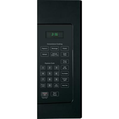  GE 30-inch, 1.6 cu. ft. Over-the-Range Microwave Oven JVM3160DFBB IMAGE 2