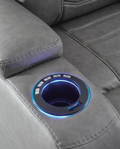 Schooner Rocks PWR Recliner/ADJ Headrest