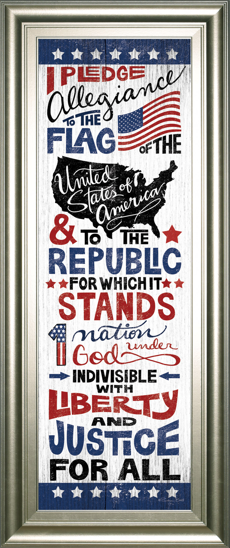 Pledge Of Allegiance By Susan Ball