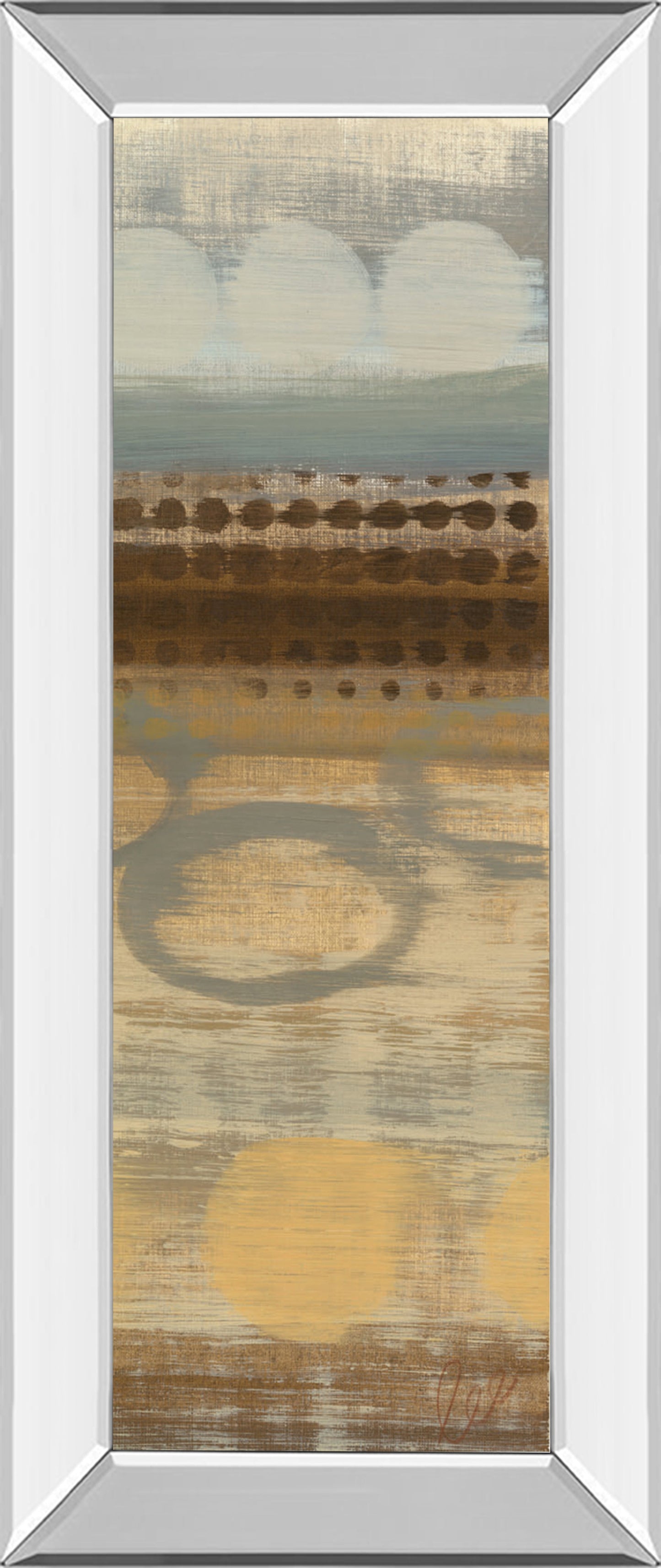 Mirrored Frame Movement Panel II By Jeni Lee