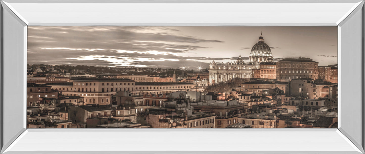 Mirrored Frame Bella Roma By Frank Assaf