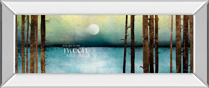 Mirrored Frame Love You To The Moon And Back By Marla Rae