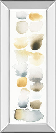Mirrored Frame Watercolor Swatch Panel II By Elyse De Neige