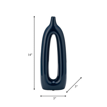 Jarrón abierto recortado