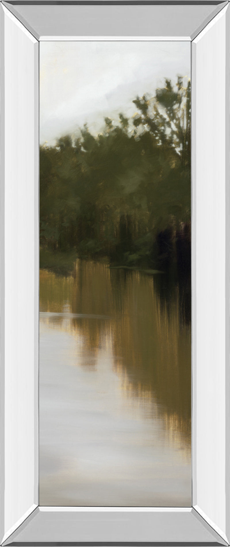 Mirrored Frame River Journey By Megan Lightell