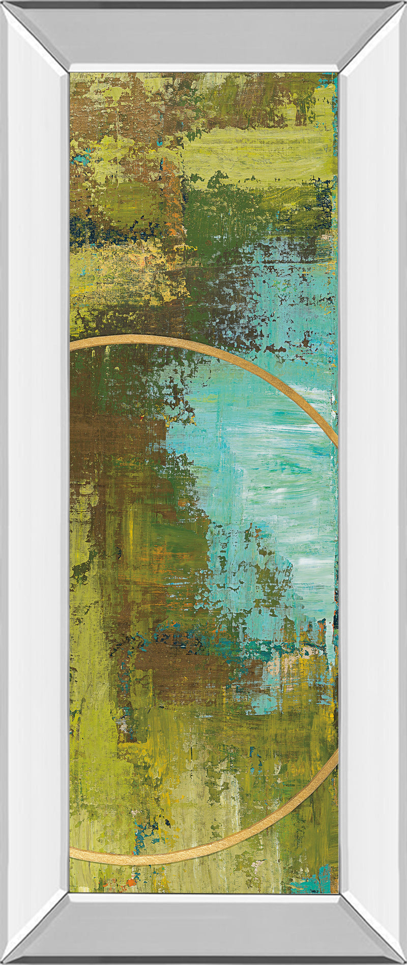 Mirrored Frame Aller Chartreuse By Patrick St. Germain