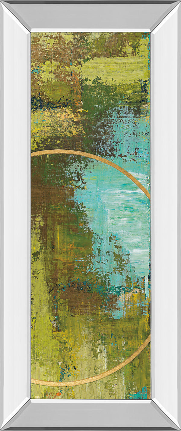 Mirrored Frame Aller Chartreuse By Patrick St. Germain