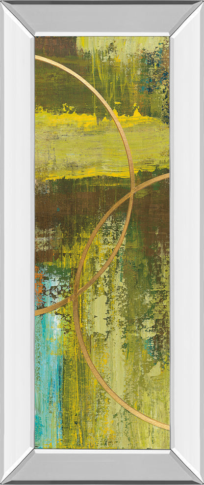 Mirrored Frame Aller Chartreuse By Patrick St. Germain