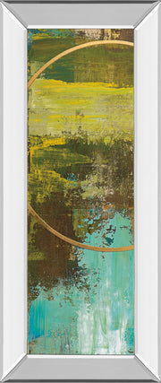 Mirrored Frame Aller Chartreuse By Patrick St. Germain