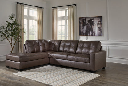 Seccional con chaise longue Barlin Mills