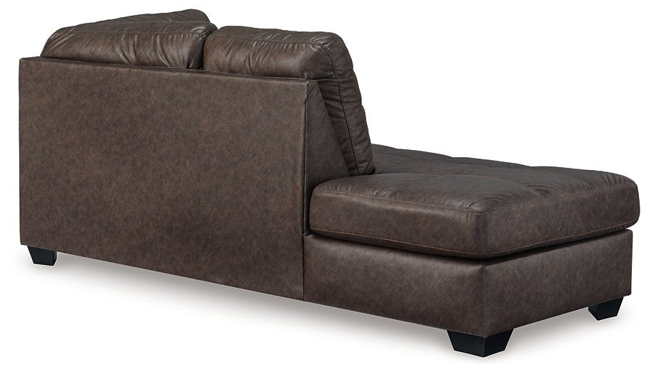 Seccional con chaise longue Barlin Mills