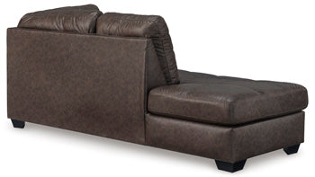 Seccional con chaise longue Barlin Mills