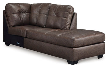 Seccional con chaise longue Barlin Mills