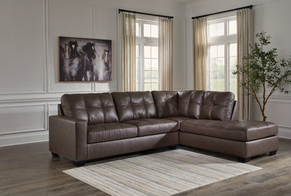 Seccional con chaise longue Barlin Mills
