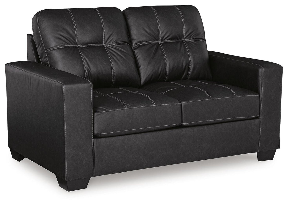 Barlin Mills Loveseat and Oversized Ottoman