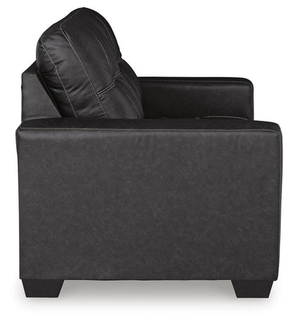 Barlin Mills Loveseat and Oversized Ottoman