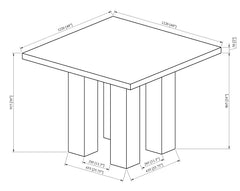 Parkside Counter Height Table