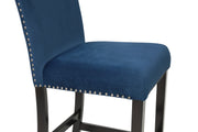 Lennon 5-Pk Counter Height Dining Set Royal Blue
