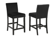 Lennon 5-Pk Counter Height Set Black
