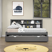 Bookcase Full Daybed with Trundle