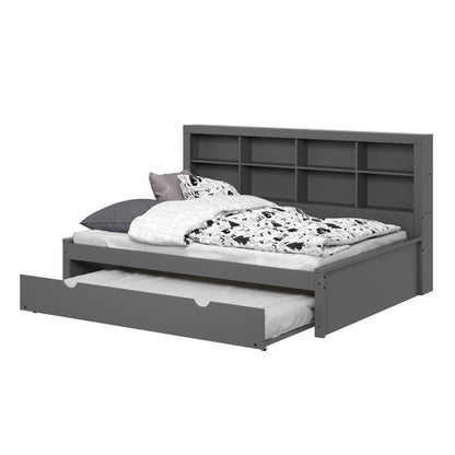 Bookcase Full Daybed with Trundle