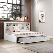 Bookcase Daybed with Twin Trundle