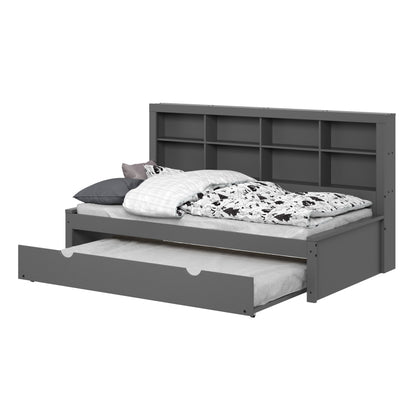 Bookcase Daybed with Trundle Bed