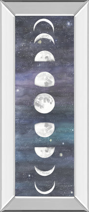Mirrored Frame Moon Chart I By Naomi Mccavitt