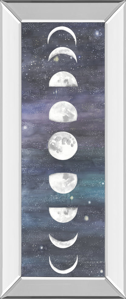 Mirrored Frame Moon Chart I By Naomi Mccavitt