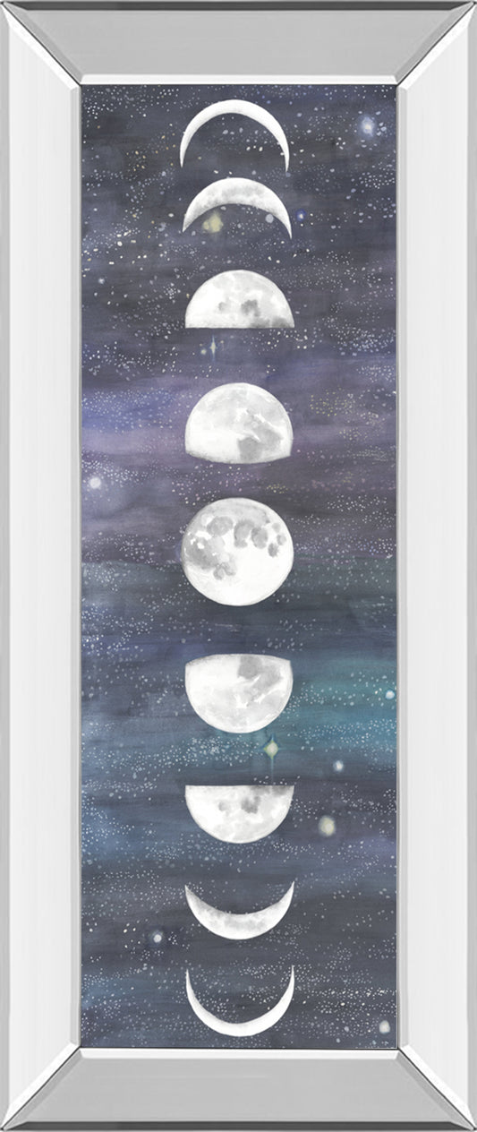 Mirrored Frame Moon Chart I By Naomi Mccavitt