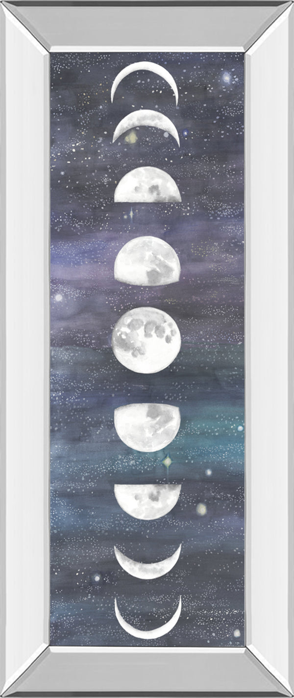 Mirrored Frame Moon Chart I By Naomi Mccavitt