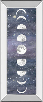 Mirrored Frame Moon Chart II By Naomi Mccavitt