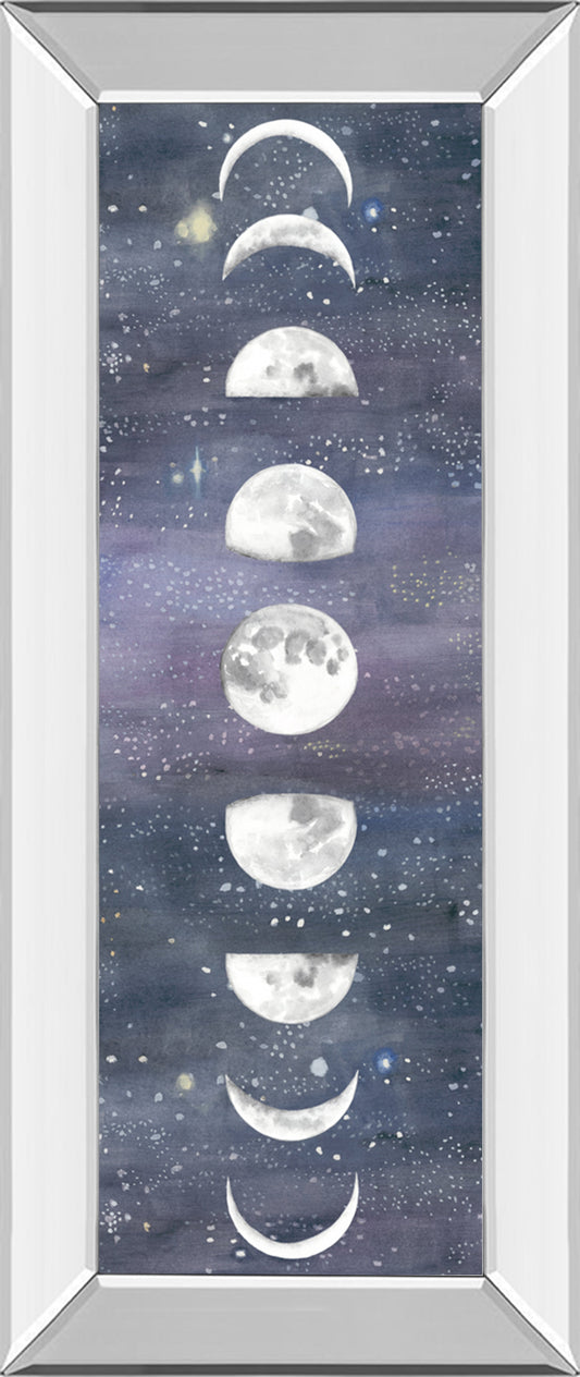 Mirrored Frame Moon Chart II By Naomi Mccavitt