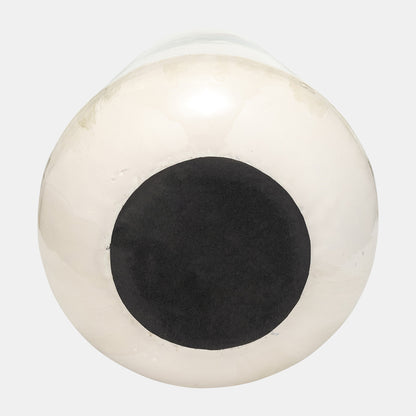 Iron-Colored Stained Vase – Refined Abstract Elegance