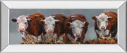 Mirrored Frame The Diner'S Club By Carolyne Hawley