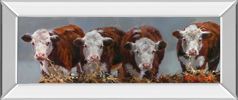 Mirrored Frame The Diner'S Club By Carolyne Hawley