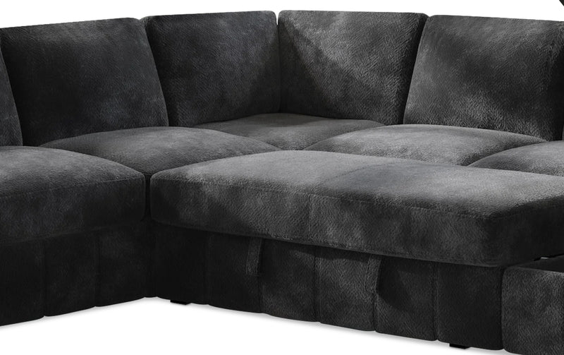 Armfield 4-Piece Sectional with Pop Up Sleeper and Chaise