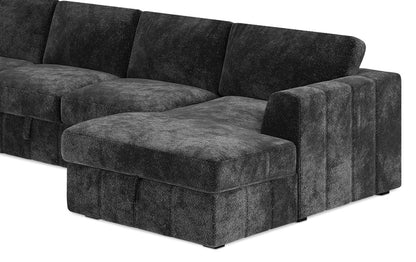 Armfield 4-Piece Sectional with Pop Up Sleeper and Chaise
