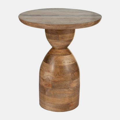 Mesa auxiliar sencilla de madera