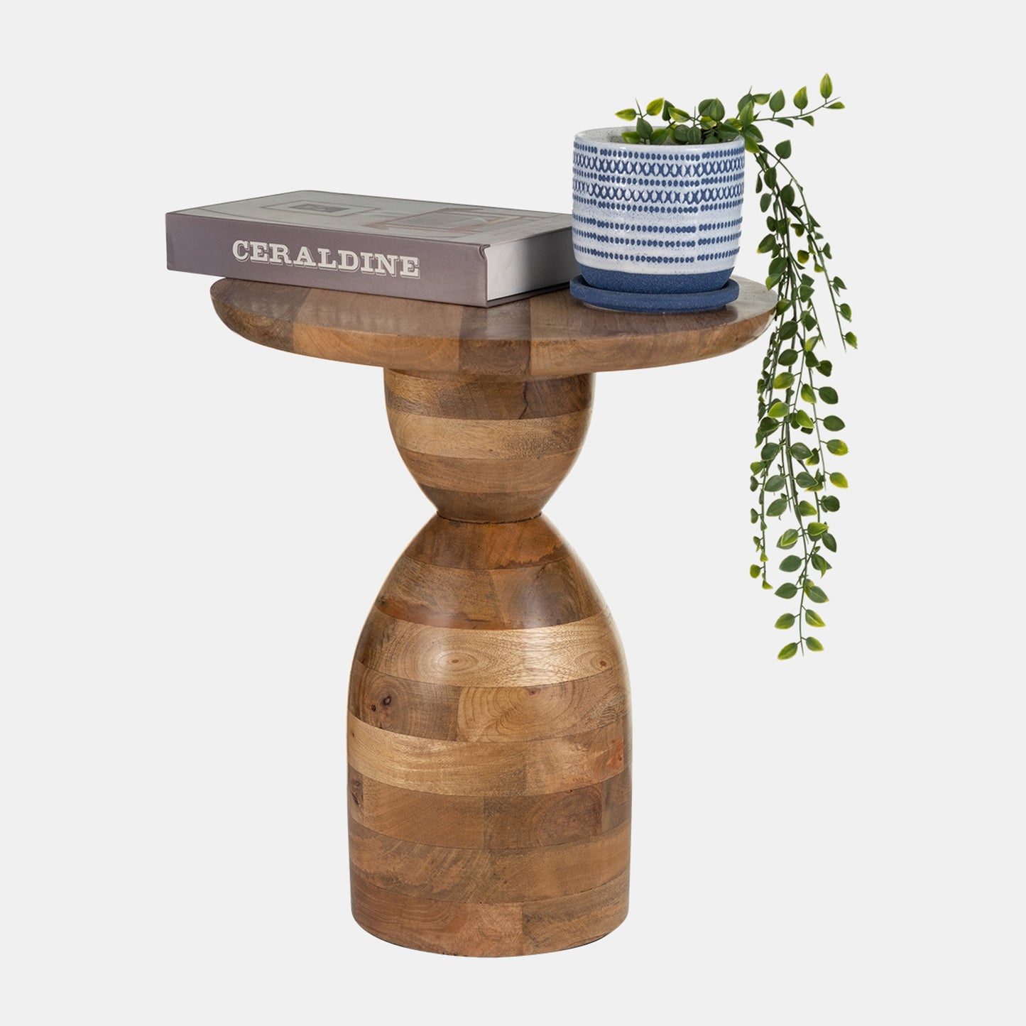 Mesa auxiliar sencilla de madera